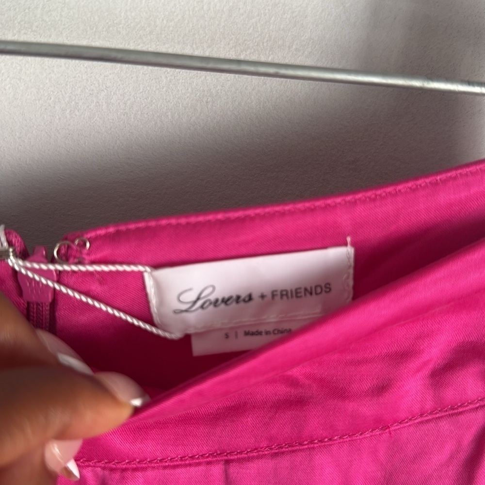 NEW LOVERS AND FRIENDS Ariana Pant in Hot Magenta Small - Picture 5 of 12